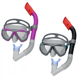 ΣΕΤ ΜΑΣΚΑ ΑΝΑΠΝΕΥΣΤΗΡΑΣ ΕΝΗΛΙΚΩΝ BESTWAY  SUMMERtiempo 622869 Μάσκες - Γυαλάκια