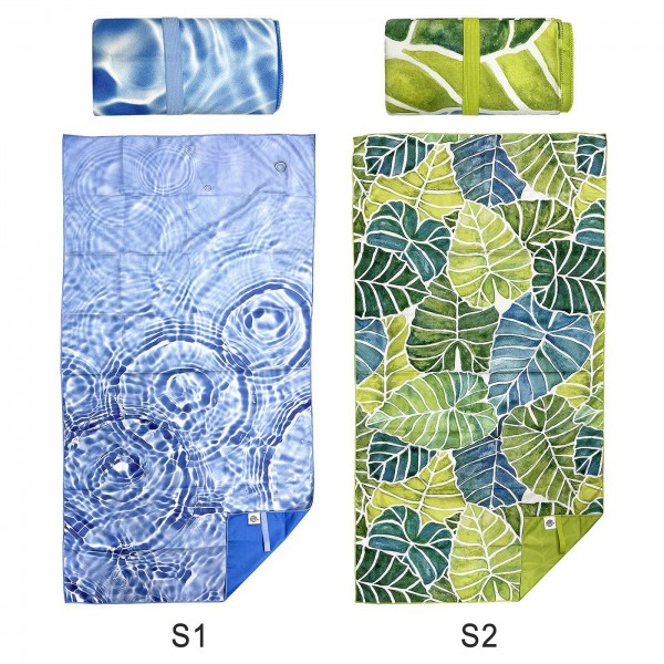 ΠΕΤΣΕΤΑ ΘΑΛΑΣΣΗΣ ΤΥΠΩΜΕΝΗ SUEDE ΜΙΚΡΟΙΝΕΣ 85x160cm  ~245gr SUMMERtiempo 622960 Πετσέτες