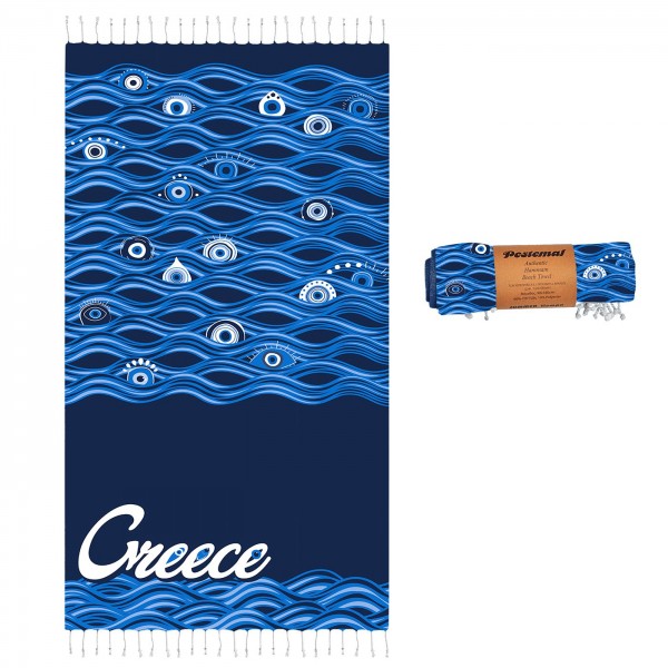 ΠΕΤΣΕΤΑ ΘΑΛΑΣΣΗΣ PESTEMAL ΜΑΤΙ ΜΕΓΑΛΟ ~280g 90x180cm SUMMERtiempo 622963 Πετσέτες