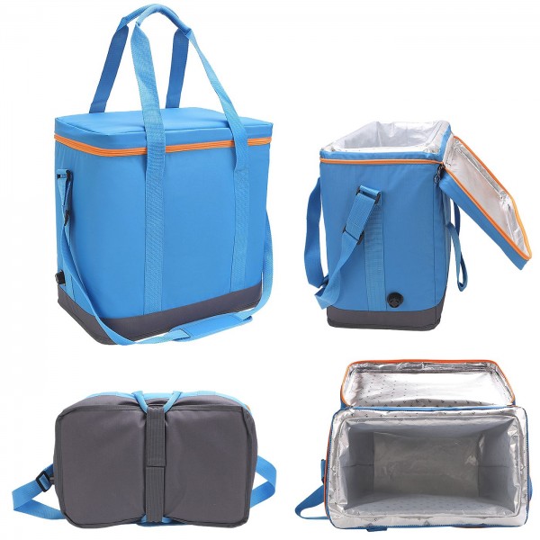 ΨΥΓΕΙΟ ΙΣΟΘΕΡΜΙΚΟ ΑΥΤΟΦΟΥΣΚΩΤΟ Α' ΠΟΙΟΤΗΤΑΣ 30L  43,5x41x26cm SUMMERtiempo 622979 Ψυγειάκια - Θερμός