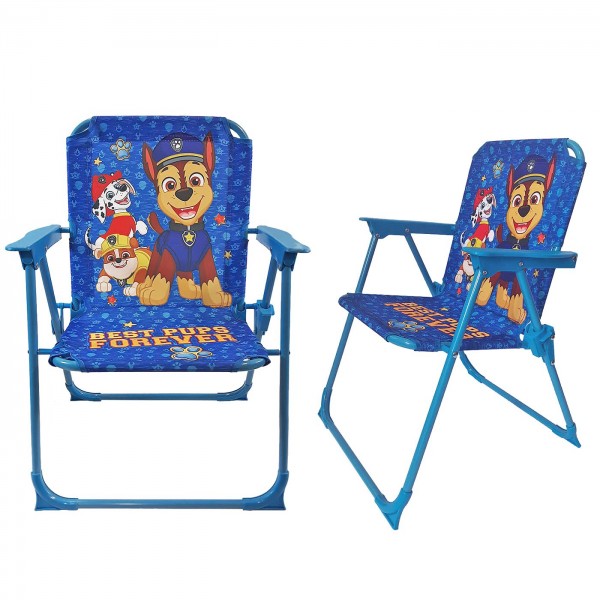 ΚΑΡΕΚΛΑΚΙ ΜΕΤΑΛΛΙΚΟ ΑΝΑΔΙΠΛΩΜΕΝΟ PAW PATROL 53x38x27cm SUMMERtiempo 622982 Καρεκλάκια