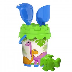 ΚΟΥΒΑΔΑΚΙ ΔΕΙΝΟΣΑΥΡΑΚΙ Φ14cm ΣΕΤ=5 ΤΕΜ SUMMERtiempo 622994 Κουβαδάκια - Φτυαράκια