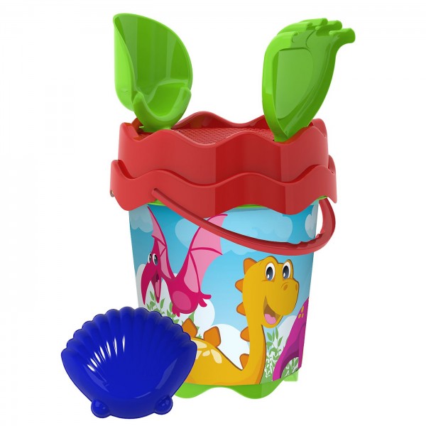 ΚΟΥΒΑΔΑΚΙ ΔΕΙΝΟΣΑΥΡΑΚΙ Φ17cm ΣΕΤ=5 ΤΕΜ SUMMERtiempo 622995 Κουβαδάκια - Φτυαράκια