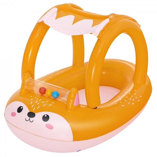 Φουσκωτό Βαρκάκι Μπεμπέ με Σκίαστρο Bestway 94x66cm Bestway 34168 Φουσκωτά (δεν επιστρέφονται!)