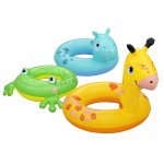 Σωσίβιο Κουλούρα Ζωάκια Bestway 73,5x66cm Bestway 36464 Φουσκωτά (δεν επιστρέφονται!)