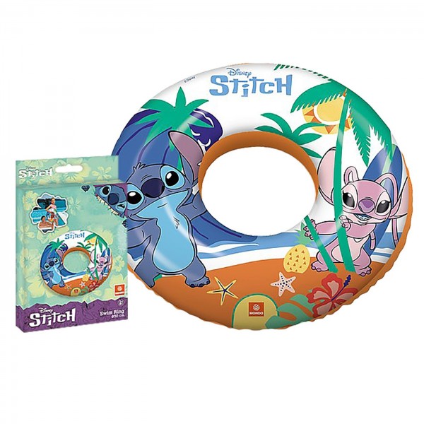 Σωσίβιο Κουλούρα Stitch 50cm Mondo Φουσκωτά (δεν επιστρέφονται!)