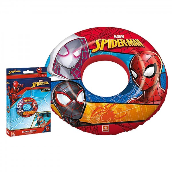 Σωσίβιο Κουλούρα Spiderman 50cm Mondo Φουσκωτά (δεν επιστρέφονται!)