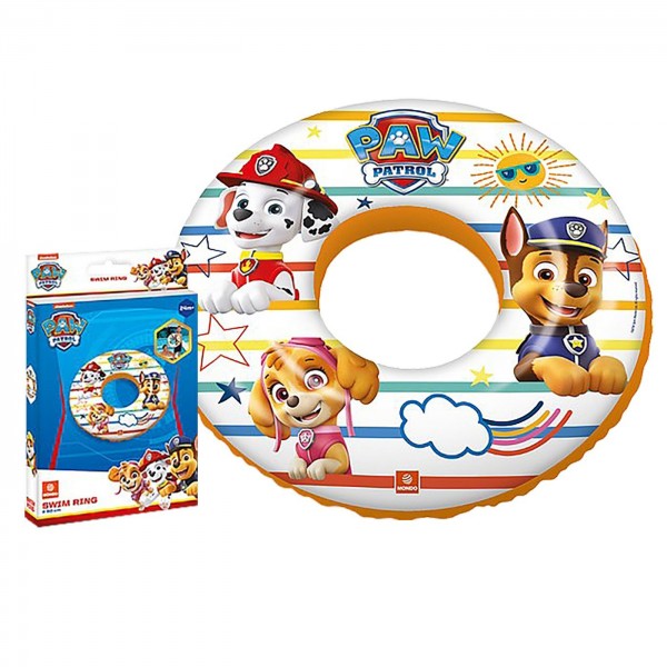 Σωσίβιο Κουλούρα Paw Patrol 50cm Mondo Φουσκωτά (δεν επιστρέφονται!)