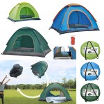 ΣΚΗΝΗ POP UP 4 ΑΤΟΜΩΝ 2 ΠΟΡΤΕΣ 2x2x1,35m SUMMERtiempo 62700 Είδη Κάμπινγκ