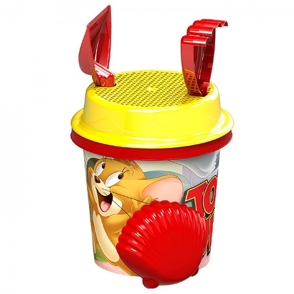 ΚΟΥΒΑΔΑΚΙ TOM & JERRY ΣΕΤ=5ΤΕΜ Φ17cm DEMA WB-1804-TJ(M)/26 Κουβαδάκια - Φτυαράκια