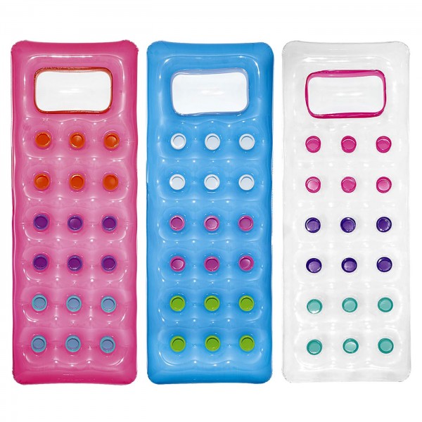 ΣΤΡΩΜΑ ΠΟΤΗΡΑΤΟ ΚΛΑΣΙΚΟ ΜΠΛΕ, ΠΟΡΤΟΚΑΛΙ 188x71cm Bestway Φουσκωτά (δεν επιστρέφονται!)