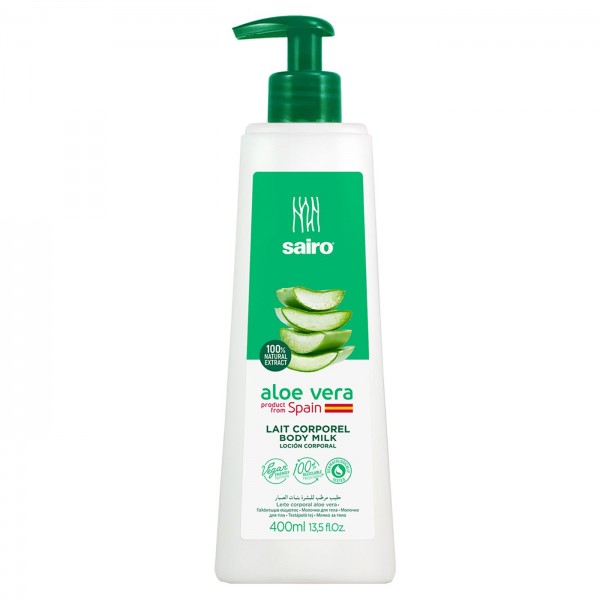 ΓΑΛΑΚΤΩΜΑ ΣΩΜΑΤΟΣ ΜΕ ALOE VERA SAIRO 400ml SAIRO 4926 Καλλυντικά