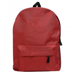 ΤΣΑΝΤΑ ΠΛΑΤΗΣ BACKPACK ΚΟΚΚΙΝΗ 43x30x13cm Justnote 702972 Εφηβικές - Ενηλίκων