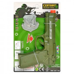 ΠΙΣΤΟΛΙ ΜΠΑΤΑΡΙΑΣ COMBAT try me 15x23x3cm ToyMarkt 88811 Πιστόλια - Καραμπίνες - Όπλα