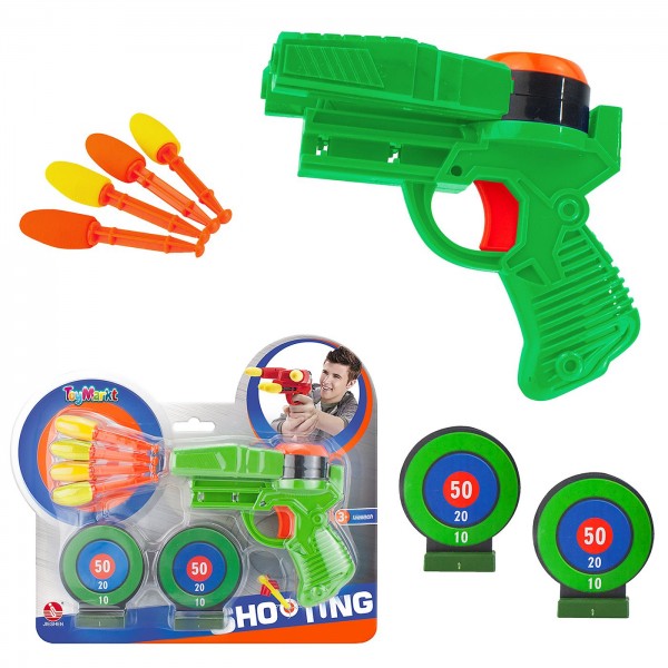 ΟΠΛΑΚΙ ΣΤΟΧΟΙ ΒΕΛΑΚΙΑ ΣΕ ΚΑΡΤΕΛΑ 13x12x4cm ToyMarkt 88842 Πιστόλια - Καραμπίνες - Όπλα