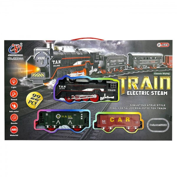 Τραίνο μπαταρίας 22 τεμ 60x36x7cm ToyMarkt 88870 Τραίνα