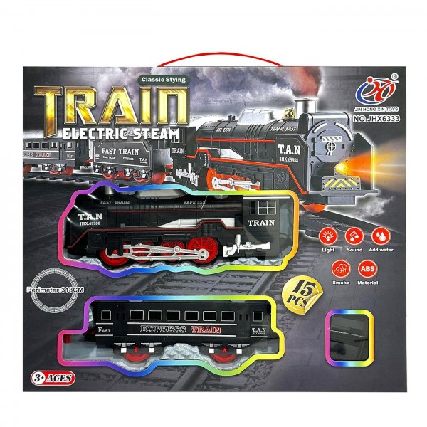 Τραινάκι μπαταρίας 15 τεμ 40x36x7cm ToyMarkt 88871 Τραίνα