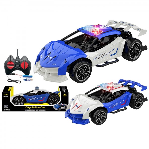 Τηλεκατευθυνόμενο Αστυνομικο 1:22 26x7x10cm ToyMarkt 88888 Τηλεκατευθυνόμενα