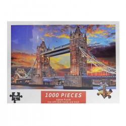 ΠΑΖΛ 1000 ΤΕΜ LONDON BRIDGE ΚΟΥΤΙ= 29x21x5cm ΠΑΖΛ= 75x50cm ToyMarkt 891894 Πάζλ