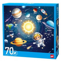 Παζλ 70 τεμ Διάστημα 25x25x5cm ToyMarkt 891904 Πάζλ Παιδικά