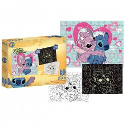 Παζλ 100τεμ Glow in the Dark Stitch 48x34cm Stitch 000565647 Πάζλ Παιδικά