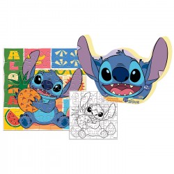 Παζλ 42τεμ Stitch 42x42cm Stitch 000508709 Πάζλ Παιδικά