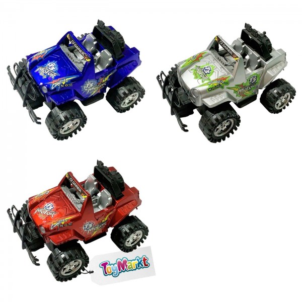 ΑΝΟΙΧΤΟ ΤΖΙΠΑΚΙ FRICTION 22cm ToyMarkt 902179 Αυτοκούρδιστα (Τριβής-Friction)