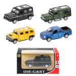 DIE CAST PULL BACK 1:60 OFF ROAD 12x6x5cm ToyMarkt 902317 Pull  Back