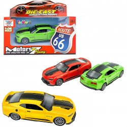 PULL BACK METAΛΛΙΚΟ ROUTE 66 15x12x6cm ToyMarkt 902336 Pull  Back