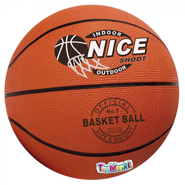 ΜΠΑΛΛΑ ΜΠΑΣΚΕΤ ΠΟΡΤΟΚΑΛΙ ~520 gr ToyMarkt 9145 Δερμάτινες