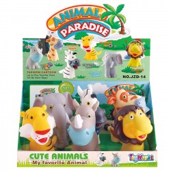 ΑΣΤΕΙΑ ΑΓΡΙΑ ΖΩΑΚΙΑ ΣΕ ΚΟΥΤΙ 23x11x16cm ToyMarkt 913099 Ζωάκια