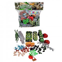 ΣΤΡΑΤΙΩΤΑΚΙΑ ΣΕ ΣΑΚΟΥΛΑΚΙ ARMOR ACTION a 25x27x7cm ToyMarkt 913256 Στρατιωτάκια