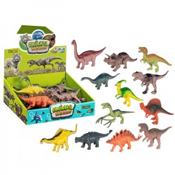 ΚΟΥΤΙ  12 ΔΕΙΝΟΣΑΥΡΟΙ κλειστο κουτι 22x9x20cm ToyMarkt 913326 Ζωάκια