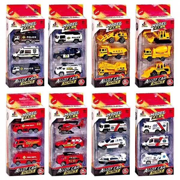 ΣΕΤ 3 ΟΧΗΜΑΤΑ FREE WHEELS 9x22x4.5cm ToyMarkt 913361 Free  Wheels (Ελέυθερης Κίνησης)