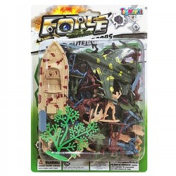 ΣΤΡΑΤΙΩΤΑΚΙΑ ΑΕΡΟΠΛΑΝΟ ΒΑΡΚΑ ΜΙΚΡΗ ΚΑΡΤΕΛΑ 17x24x4cm ToyMarkt 913499 Στρατιωτάκια