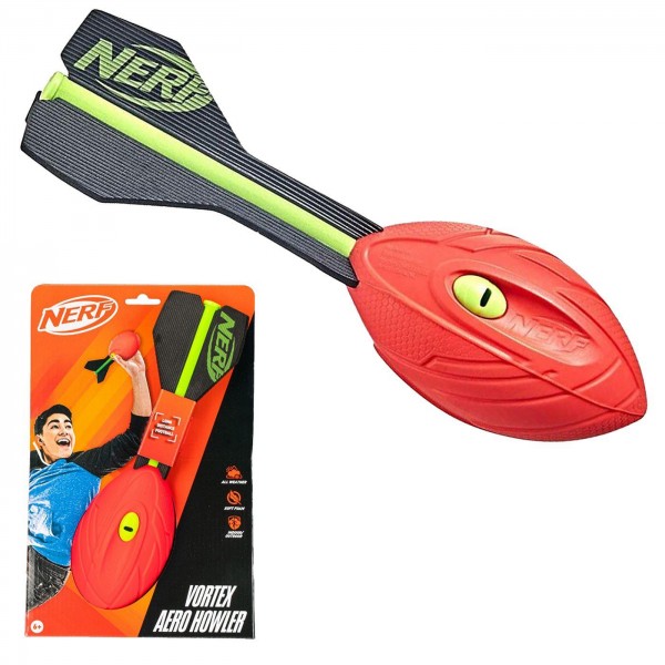 NERF SPORTS ΜΠΑΛΑ ΠΥΡΑΥΛΟΣ VORTEX AERO HOWLER 32xΦ9cm ToyMarkt 913504 Μπαλάκια