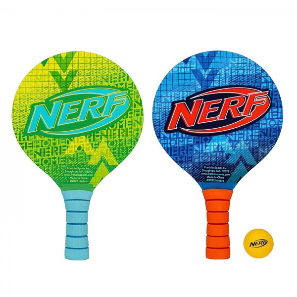NERF SPORTS 2 ΡΑΚΕΤΕΣ ΜΕ ΜΠΑΛΑΚΙ PADDLE BALL ΡΑΚΕΤΕΣ=38x23cm ToyMarkt 913508 Ρακέτες - Μπαλάκια