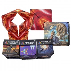 Μαγικός Κύβος Μαγνητικός Πυραμίδα με Παραστάσεις 6x6x6cm ToyMarkt 913576 Μικροπαιχνιδάκια - Τυχερές Σακούλες