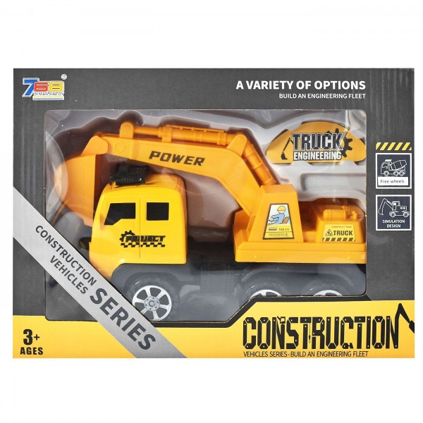 Εκσκαφέας Free Wheels σε Κουτί 30x22x9cm ToyMarkt 913594 Free  Wheels (Ελέυθερης Κίνησης)