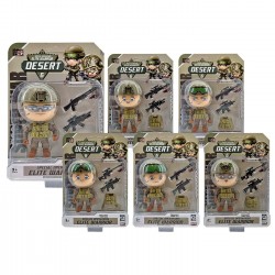 Στρατιωτάκι Desert σε Καρτέλα 16x22x5cm ToyMarkt 913603 Στρατιωτάκια