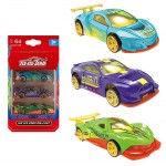 Σετ 3 Οχήματα die Cast Metal Free Wheels 10x19x3.5cm ToyMarkt 913628 Free  Wheels (Ελέυθερης Κίνησης)