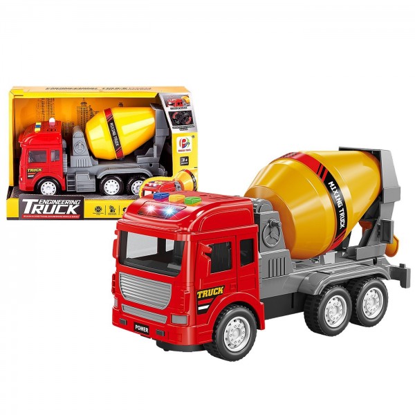 Μπετονιέρα Ελεύθερης Κατεύθυνσης με φως + Μουσική 22x14x9cm ToyMarkt 913634 Free  Wheels (Ελέυθερης Κίνησης)