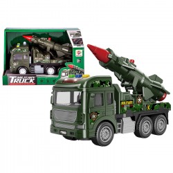 Στρατιωτικό Όχημα Ελεύθερης Κατεύθυνσης με φως + Μουσική 21x14x9cm ToyMarkt 913635 Free  Wheels (Ελέυθερης Κίνησης)