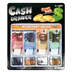 Συρτάρι Ταμειακής Μηχανής με Euro 24x28cm ToyMarkt 913663 Μικροπαιχνιδάκια - Τυχερές Σακούλες