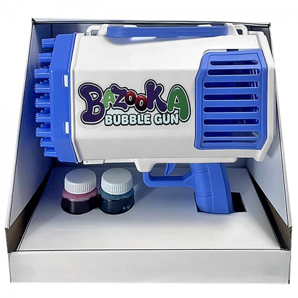 Όπλο Σαπουνόφουσκες Bazooka Μπαταρίας 24x24x11cm ToyMarkt 913692 Σαπουνόφουσκες