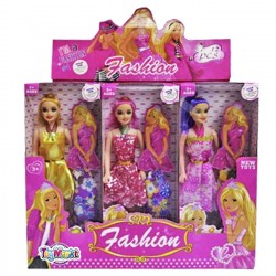 ΚΟΥΚΛΑ FASHION ΣΕ ΚΟΥΤΙ 10x30cm ToyMarkt 922022 Μοντέλα