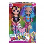 Σετ 2 Μοντέρνες Κούκλες με Στίκερς 20x29x5cm ToyMarkt 922120 Μοντέλα