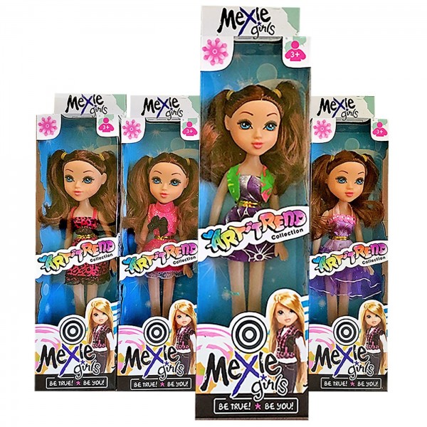 Κούκλα ArtTrend 2 Κοτσίδες 32x8,5cm ToyMarkt 922125 Μοντέλα