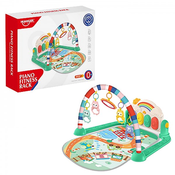 Βρεφικό μικρό γυμναστήριο μπαταρίας 38x30x8cm ToyMarkt 941120 Βρεφικά Παιχνίδια