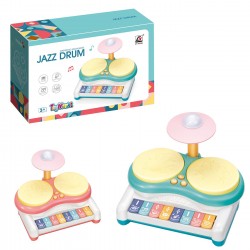 ΠΙΑΝΑΚΙ ΜΕ ΤΥΜΠΑΝΑ ΜΠΑΤΑΡΙΑΣ 25x17x9cm ToyMarkt 96169 Μουσικά Όργανα